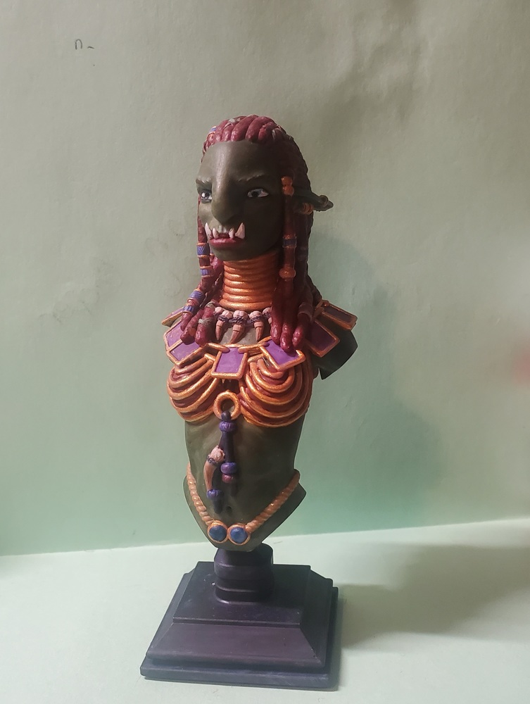 White Werewolf Tavern Female bust