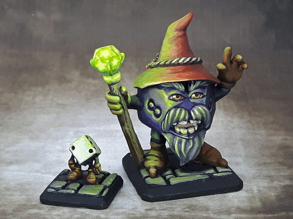 Pip and Thack in the wide dungeon