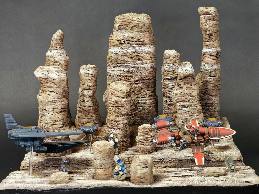 Escape through the Striped Desert