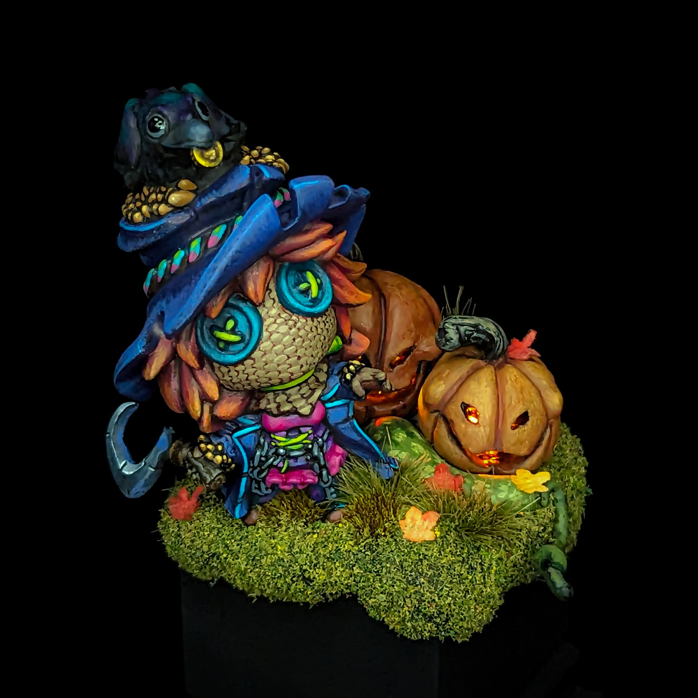 Totally Caw-some Autumn and Her Lil' Lantern Lads