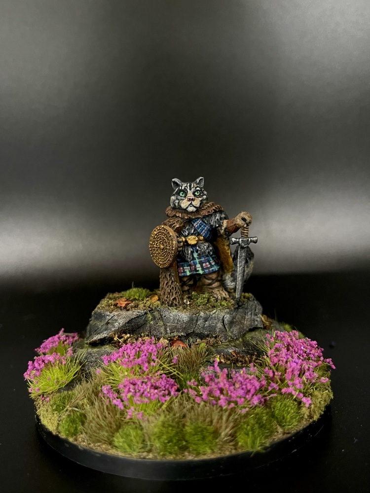 Angus the Belligerent, Earl of Haggis.  Scottish Wildcat warrior