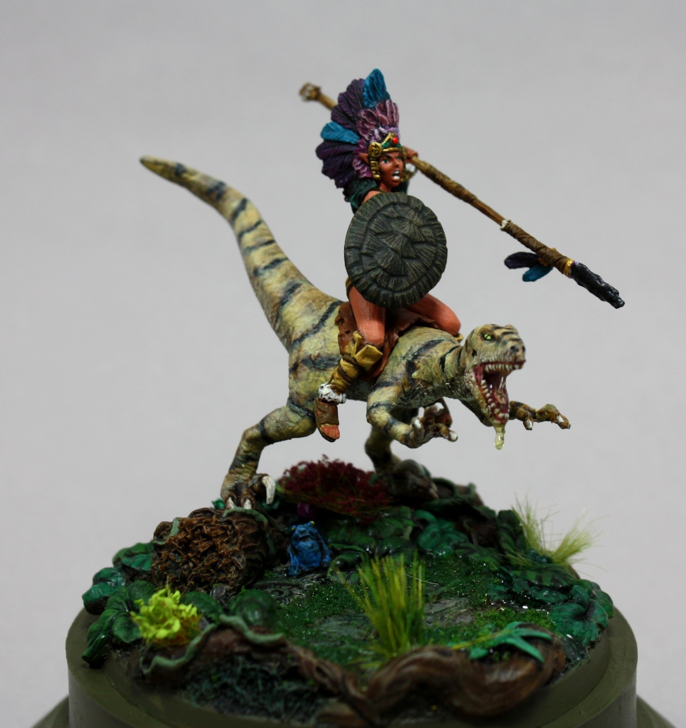 Jungle Elf on Raptor