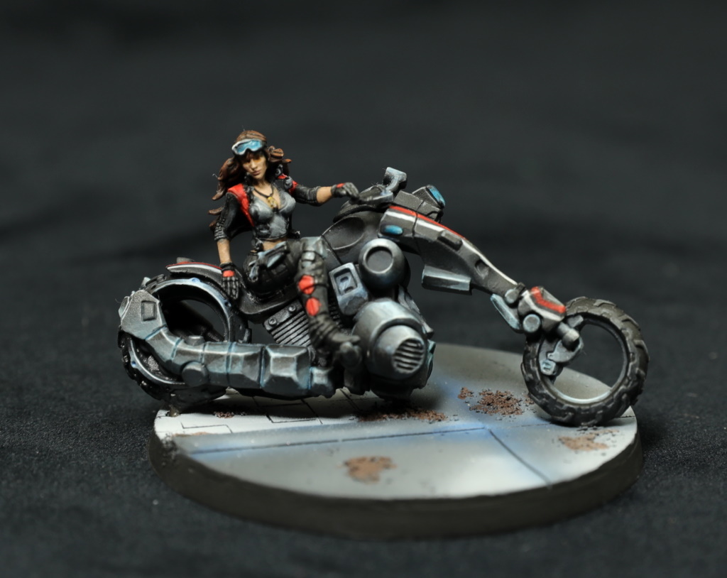 Cyberpunk Biker