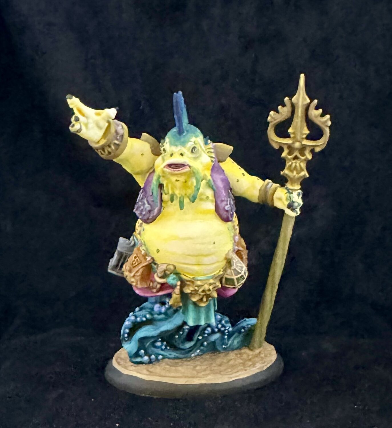 From under the sea