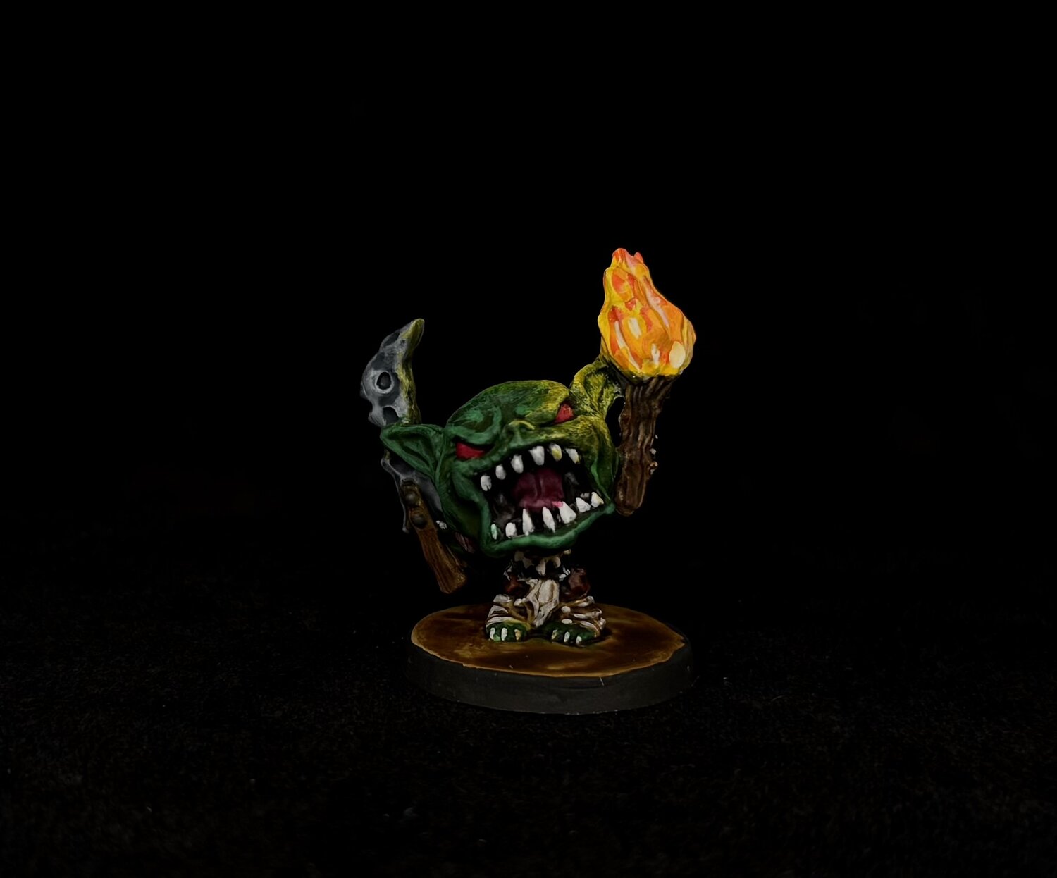 Fun size fire goblin
