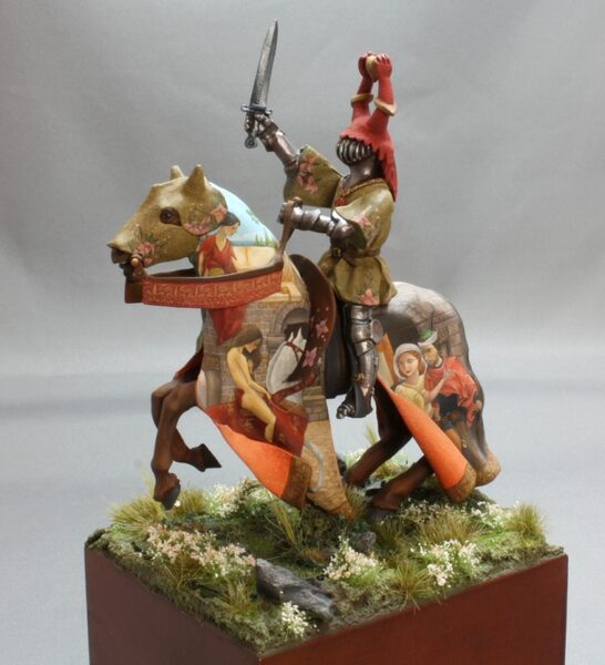 Pre-Raphaelite Knight by Jessica Rich